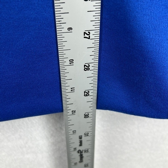 Nike Dri-Fit Men’s Hoodie Sz L Blue Pullover Kangaroo Pocket 100% Polyester EUC - Picture 11 of 11